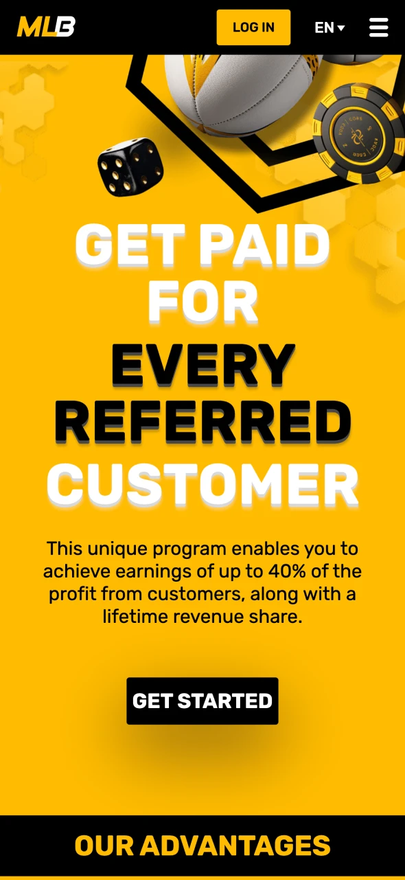 Visit the official Melbet affiliate website.