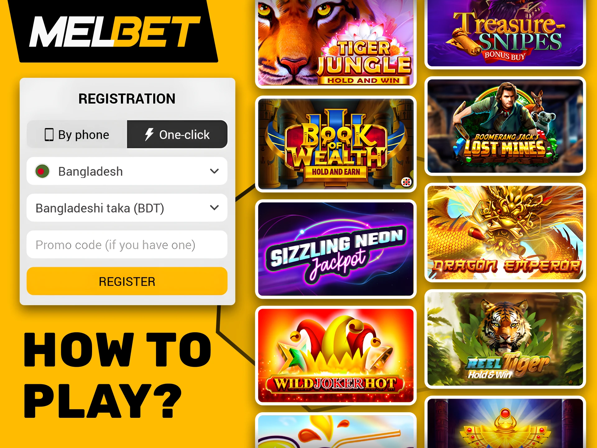 Try your luck and win big on jackpot games at Melbet.
