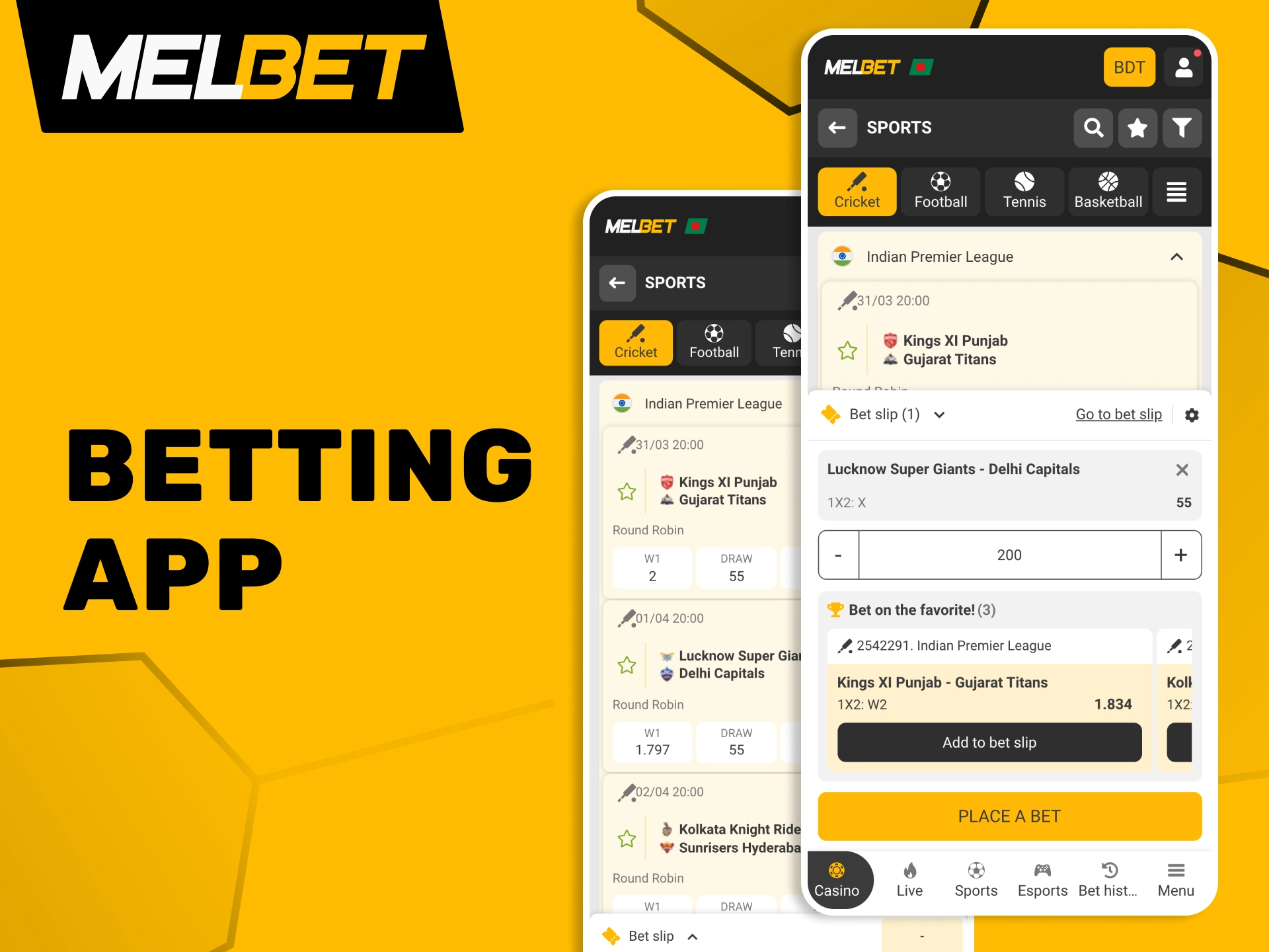Install Melbet and bet on IPL anywhere with full access to markets, payments, and live streaming.